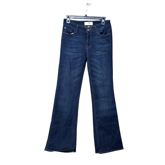 M1868 Womens Dark Wash Denim Flare Jeans Size 4/27" - Picture 10 of 12